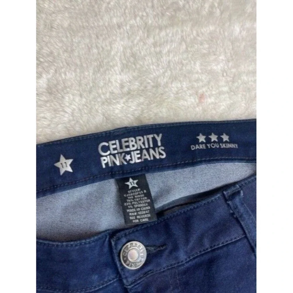 Celebrity Pink Size 11 Womens Jeans Jeggings Indigo Blue Dare You Skinny Ankle